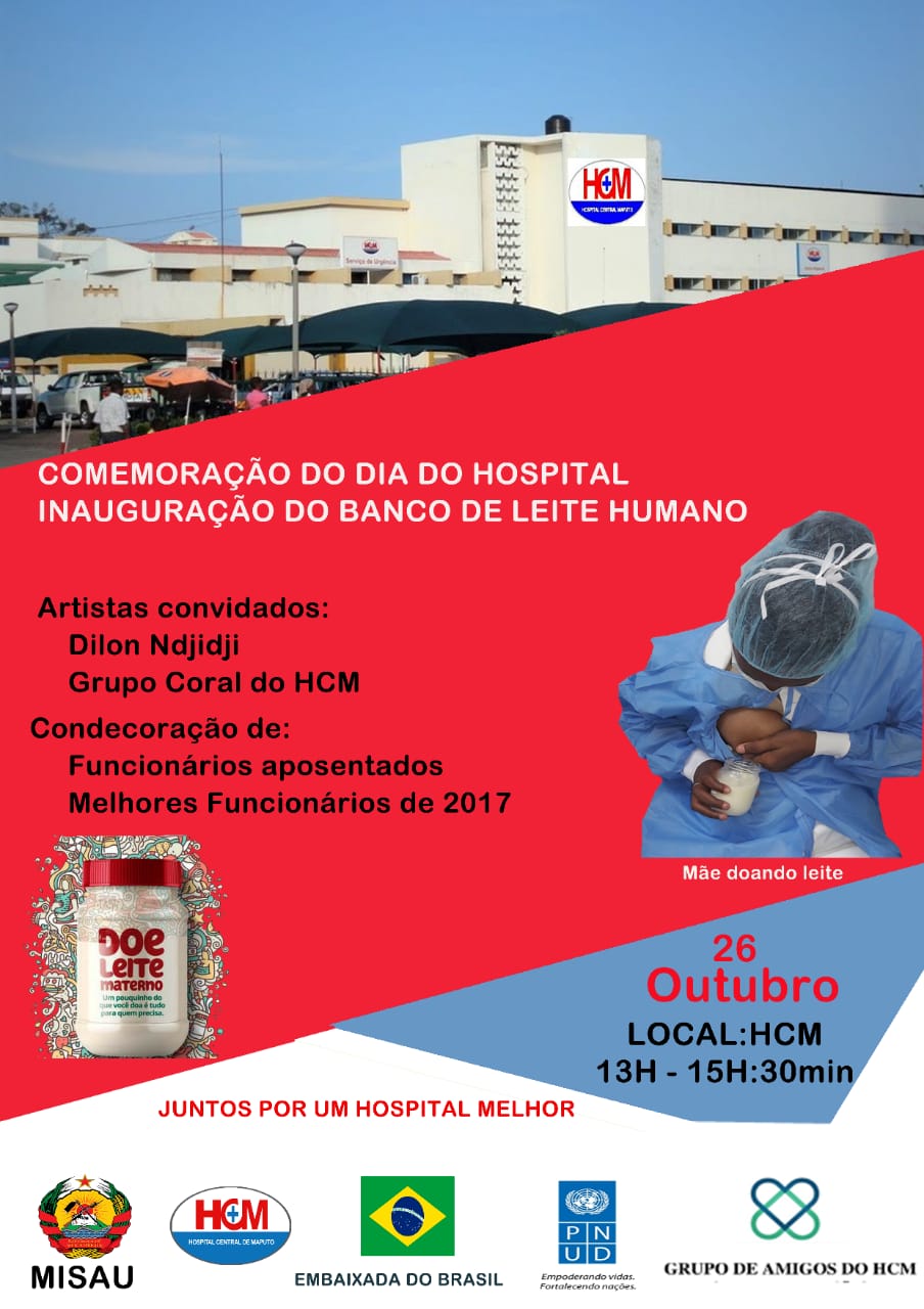 Moçambique - Comemoração do Dia do Hospital e inauguração do BLH
