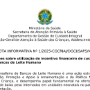 Ministério da Saúde publica Nota Informativa sobre a Rede Alyne